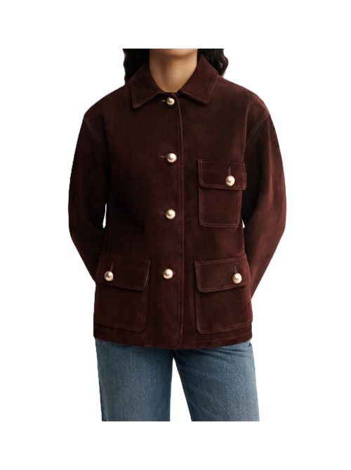 Rosia | Gritty Suede Jacket Giaca pelle by Arma Arma | 008L256068.02SHIRAZ SHIRAZ